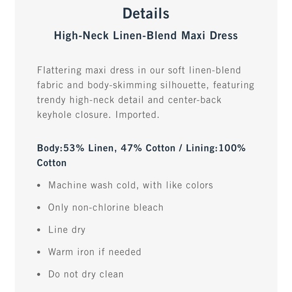 Abercrombie & Fitch Linen Dress - Picture 12 of 12